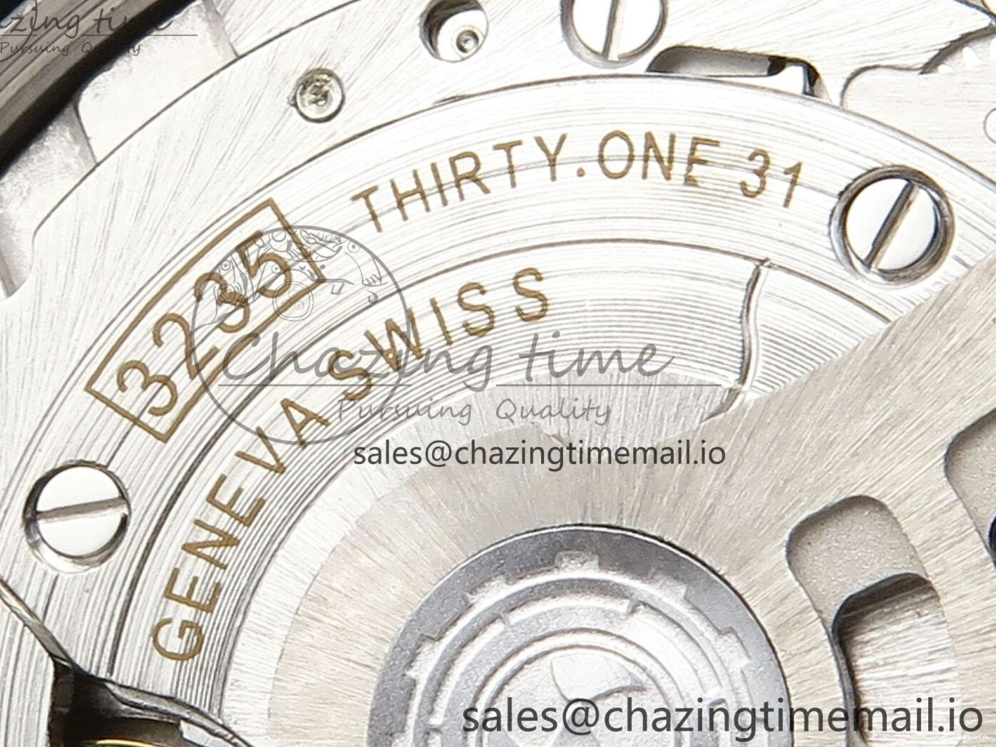 A3235 on Edition 36 126233 YG EWEF Marker Best DateJust Green Gray Bracelet Roman Dial Oyster SS 0212